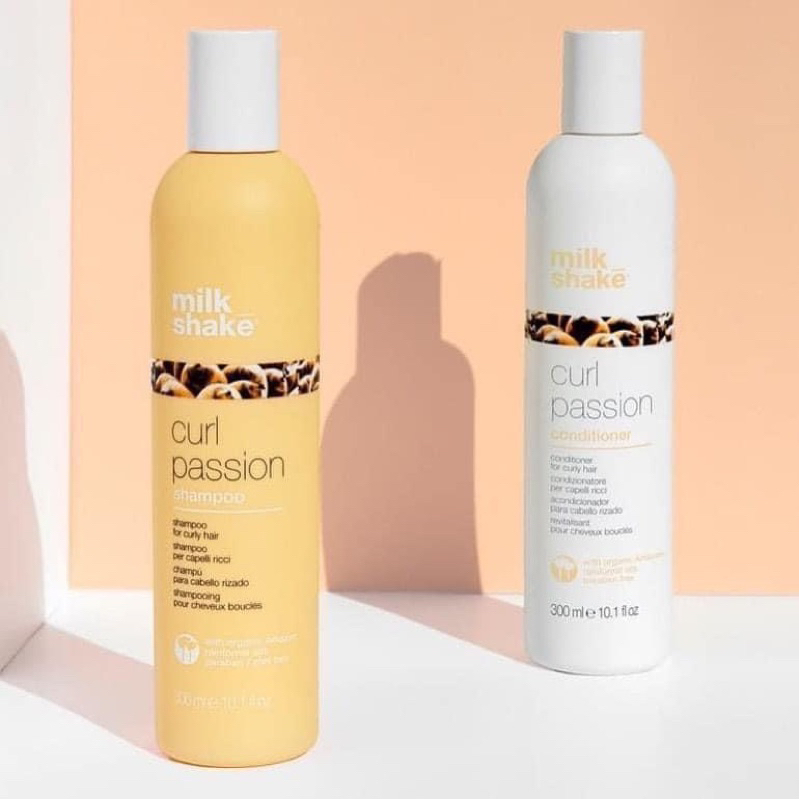 Milk Shake Curl Passion Shampoo/Conditioner/แชมพู ครีมนวด  สำหรับผมดัด