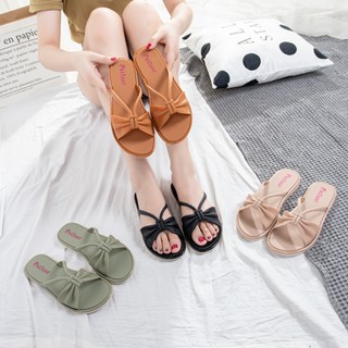 Falisar รองเท้าเเตะเเฟชั่นผู้หญิงแบบสวมรุ่น 1205-1