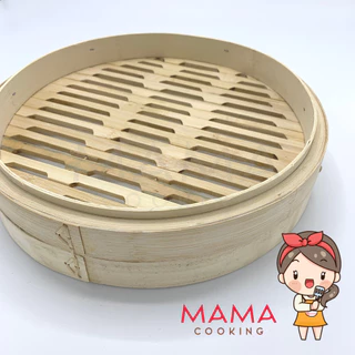 Mama Cooking - เข่งติ่มซำ สไตล์ฮ่องกง ขนาดใหญ่พิเศษ 10 12 16 นิ้ว เข่งปลาทู เข่งนึ่งปลา เข่งไม้ไผ่