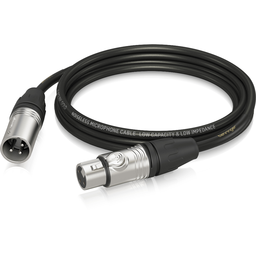 สายแจ็ค XLR หัวท้าย ของยี่ห้อ BEHRINGER รุ่น GMC-300 ความยาว 3 เมตร