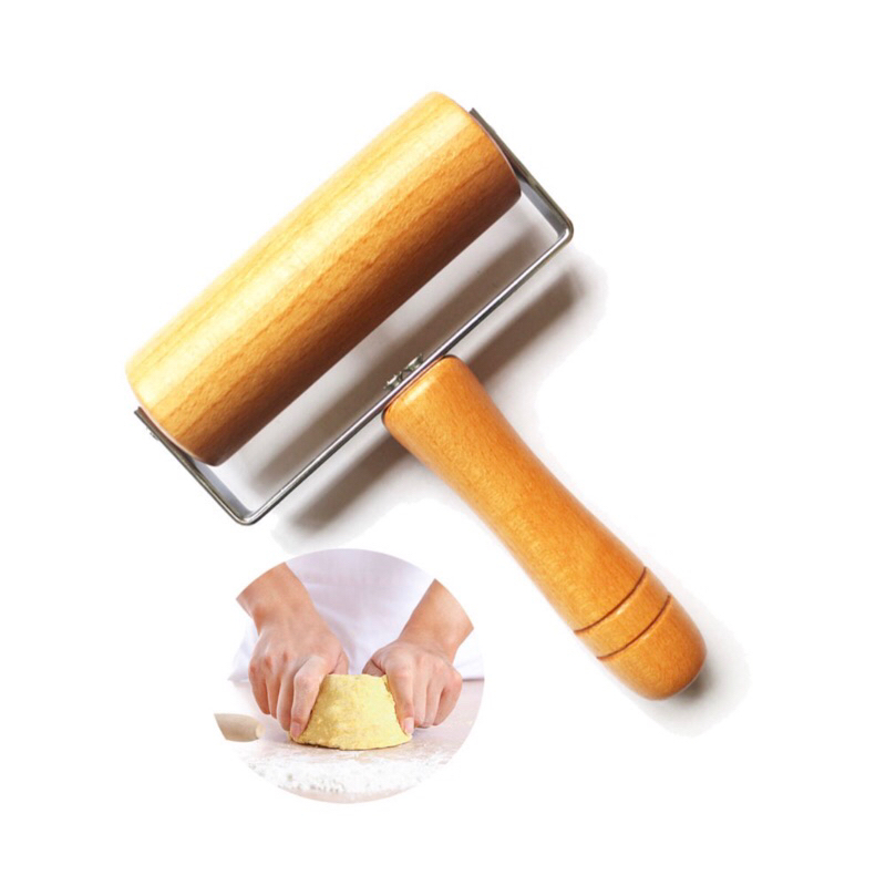 ไม้นวดแป้ง ไม้คลึงแป้ง เล็ก พิซซ่า ขนมอบอุปกรณ์ เบเกอรี่