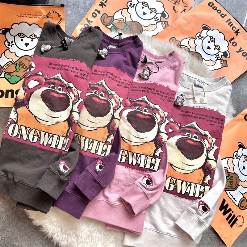 SGH0199 เสื้อกันหนาวแขนยาว เสื้อสเวตเตอร์ คอกลม สุดฮิต ผ้าคอตตอนอย่างดี ใส่สบาย มีหลายสีให้เลือก