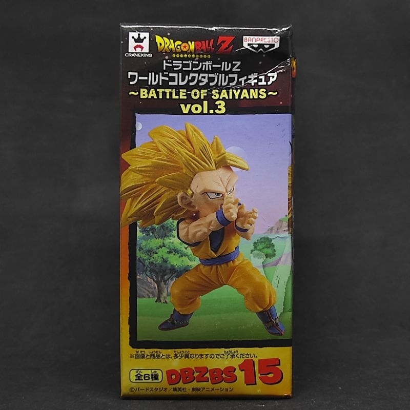 🇯🇵🐉⚽ Dragonball ดราก้อนบอล WCF Battle of Saiyans Vol.3 DBZBS15 SS3 Goku ซุปเปอร์ไซย่า 3 โกคู