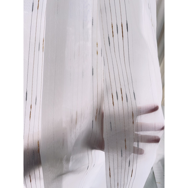 แนะนำ ผ้าม่าน ผ้าม่านโปร่ง ม่านจีบ ใส่ตะขอ โปร่งใส ผ้ากรองแสง สีขาว สำเร็จรูป พร้อมส่ง ราคาพิเศษ มีเก็บเงินปลายทาง