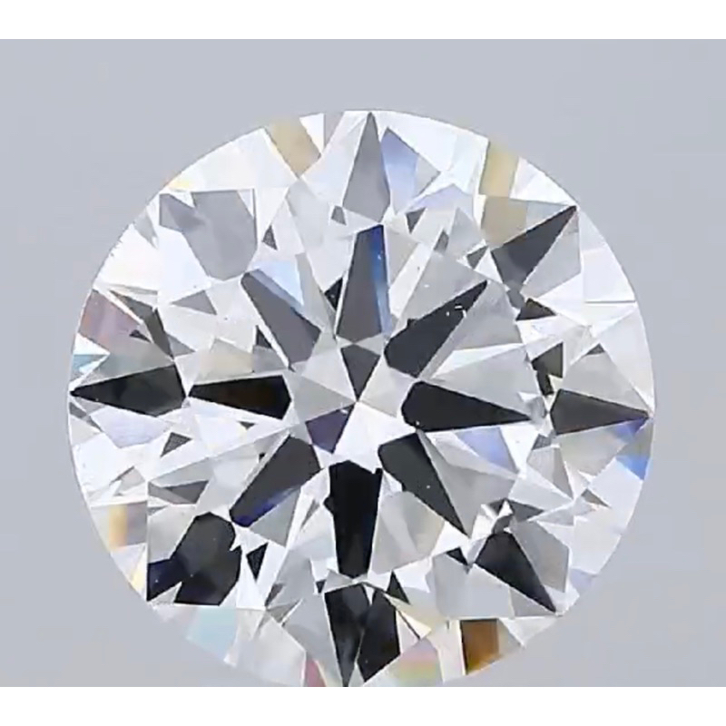 เพชร Hpht 1 กะรัต น้ำ-97 VVS1 3 EX -- CVD Lab Grown Diamond  1 carat G VVS1