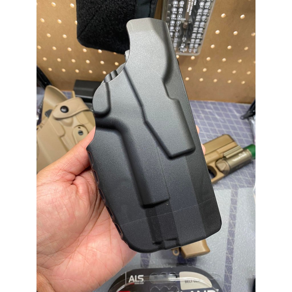 ซองนิรภัย Safariland 7379 ไม่ติดไฟฉาย Cz P10C ดำ ขวา/ซ้าย