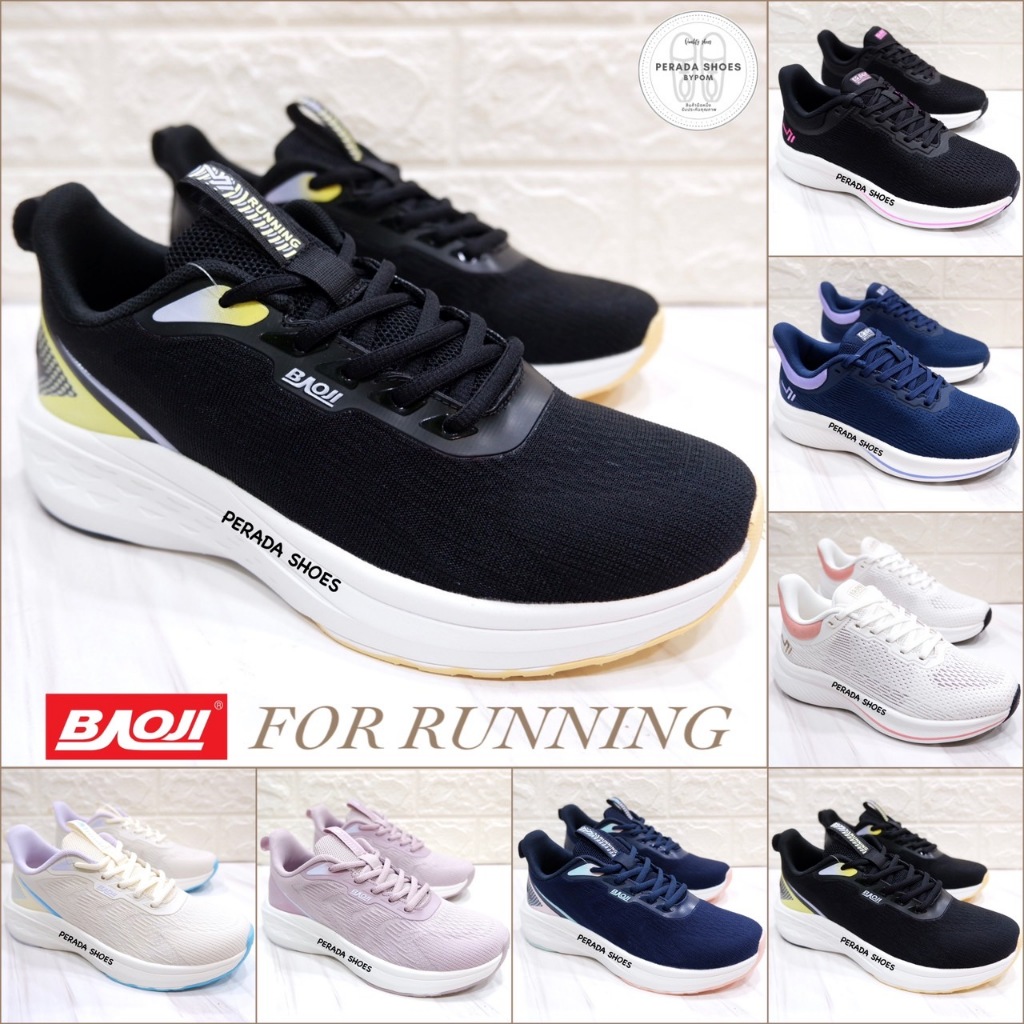 Baoji FOR Running แท้ % รองเท้าผ้าใบ รองเท้าสำหรับวิ่ง BJW953 BJW1009 ไซส์ 37-41
