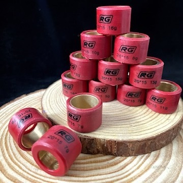 เม็ดตุ้มถ่วงน้ำหนัก Lead Click Pcx งานRG เม็ดครัชPcx/Click125/Lead/Giono มีผนังซับเสียง มีเบอร์ 7ถึง16กรัม (ราคาต่อ1ตัว) - รูปที่ 4