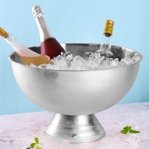 ถังแช่แชมเปญ Large Ice Bucket Luxury ถังสแตนเลส