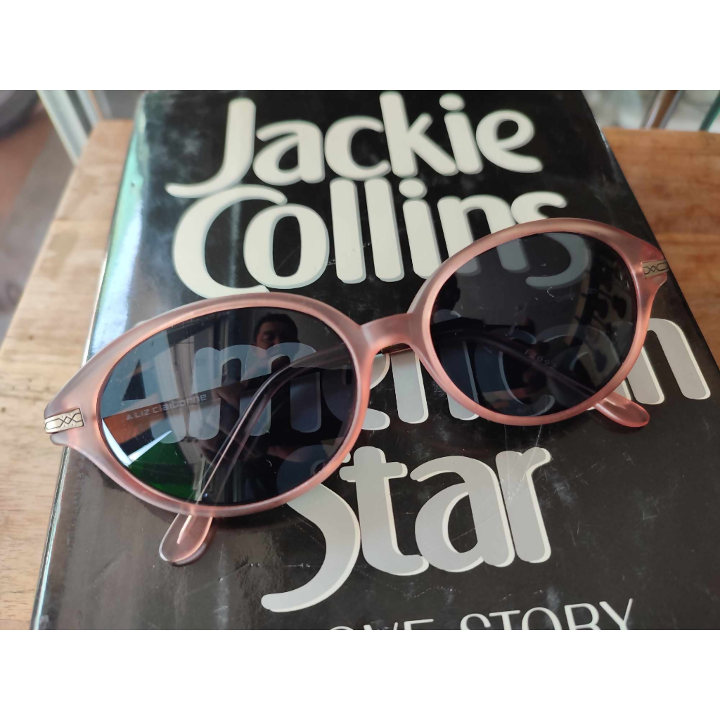 Liz Claiborne รหัส 12092 size 56-17-145 mm Pink Vintage Frame eyeglasses กรอบแว่นตาของแท้มือสอง งานวินเทจสำหรับสายวินเทจ