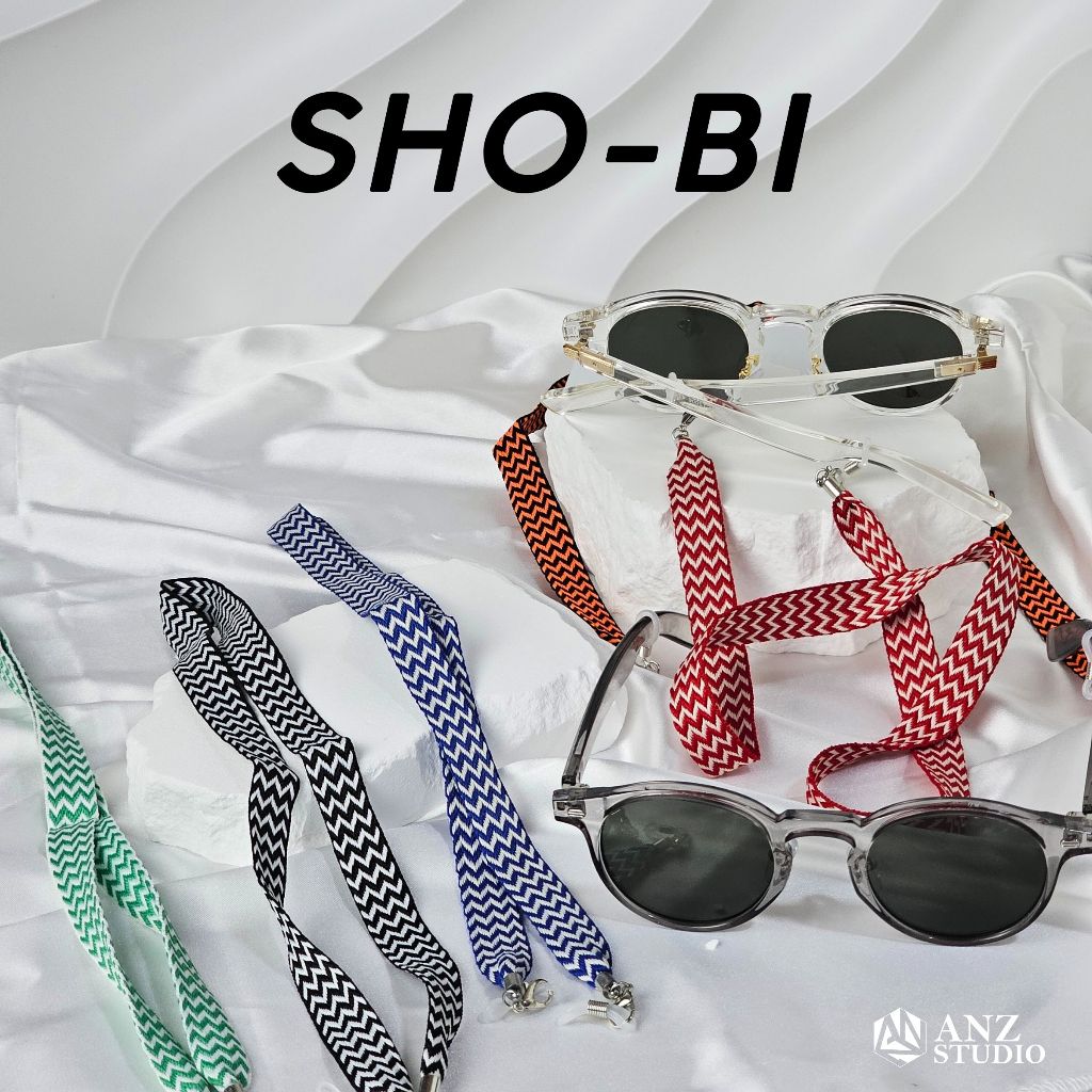 ANZ STUDIO سلسلة نظارات كاروهات SHO-BI ‏2 في 1 — صورة 3