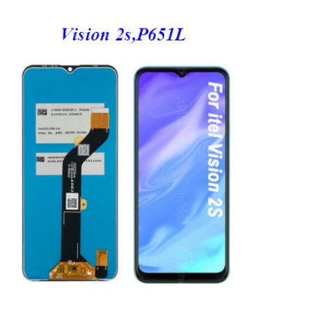 จอ LCD.itel Vision 2s,P651L  แถมกาว T8000(50ML)