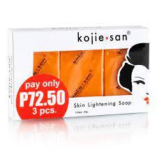 Kojie San ligthening soap 65*3 (expire 2027)