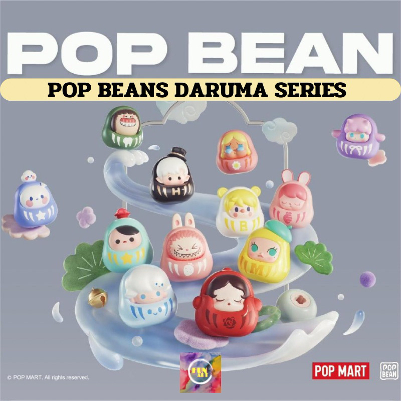 👑 POP BEAN 👑 พร้อมส่ง POP BEANS DARUMA Series 4