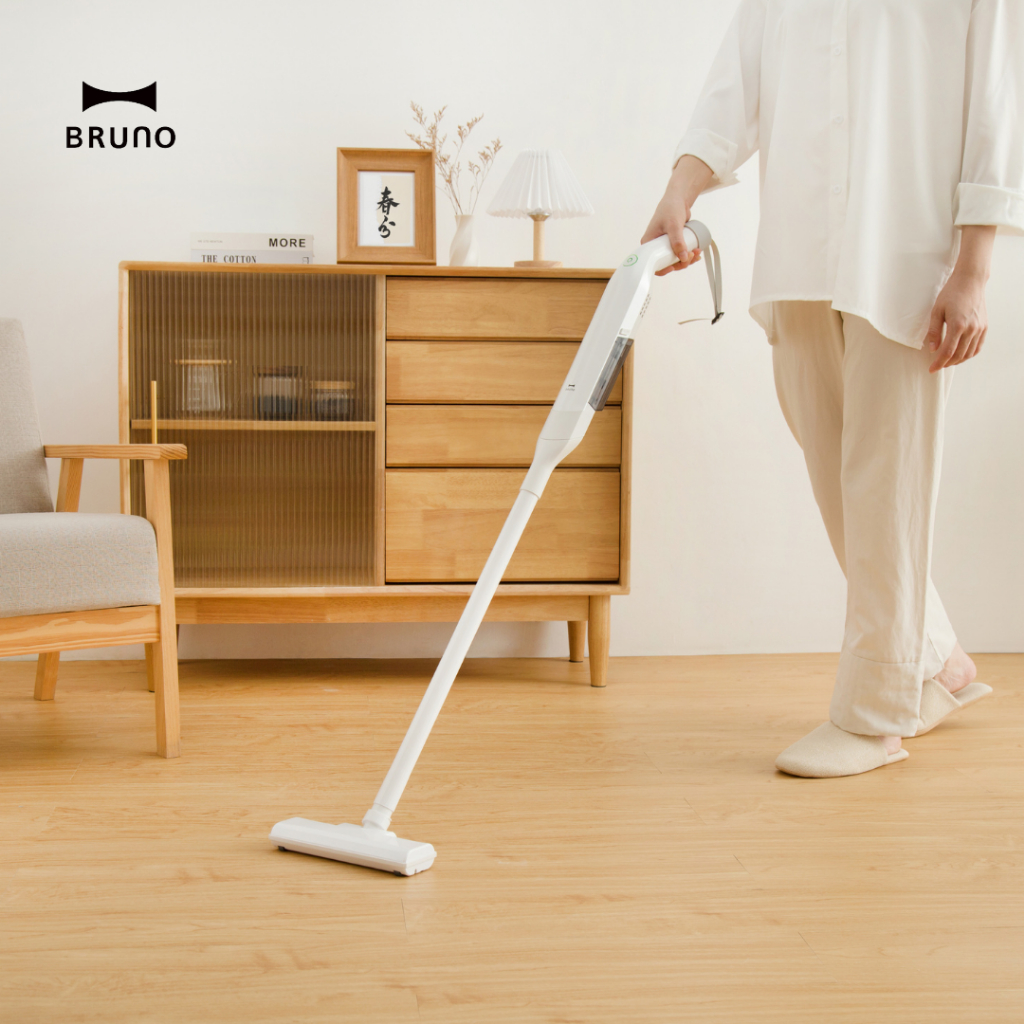 BRUNO Handy Vacuum Cleaner USB  2 in 1 -BAK808 12000Pa สี Pearl White เครื่องดูดฝุ่นไร้สายแบบพกพา น้