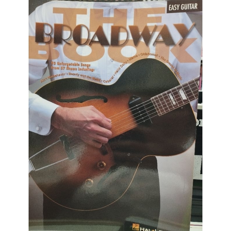 THE BROADWAY BOOK - EASY GUITAR/073999020151