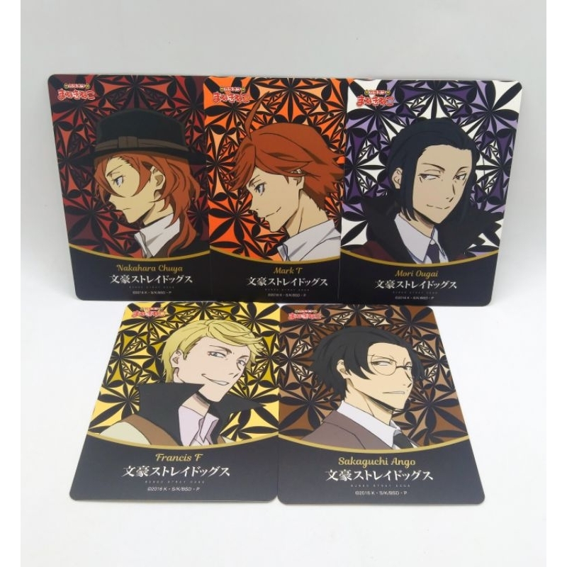 ถูกลิขสิทธิ์ ของสะสม โปสการ์ด คณะประพันธกรจรจัด (Bungou Stray Dogs)