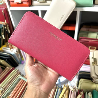 ฟรีธูปแผ่นทองกระเป๋าสตางค์ใบสั้น กลาง ยาวซิปรอบ ซับในสีแดง มีช่องซิปใส่เหรียญ