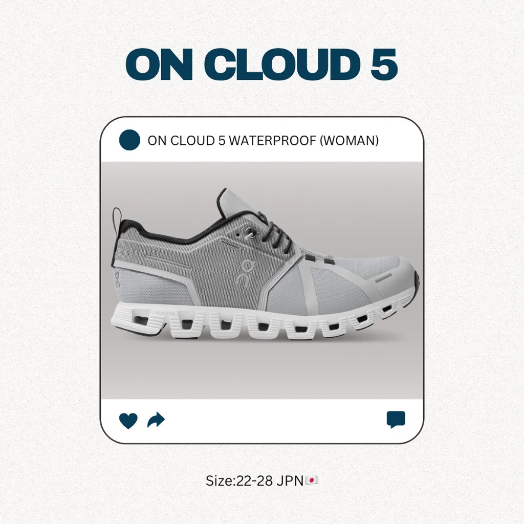 (Women) ON CLOUD  5 waterproof