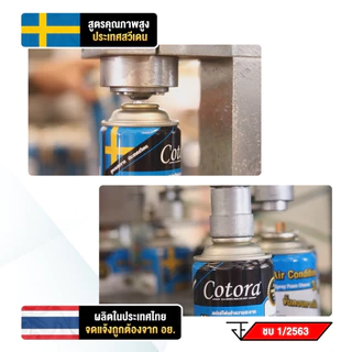 Cotora โฟมล้างแอร์ 3IN1 (2 กระป๋อง) ล้างแอร์บ้าน แอร์รถ คอยล์เย็น พัดลมกรงกระรอก 500 มล. !! ฟรี ท่อสายยางล้างแอร์รถยนต์
