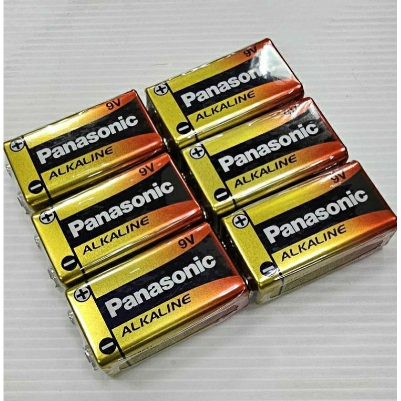 ถ่าน พานาโซนิค อัลคาไลน์ Panasonic Alkaline V9 (6ก้อน)