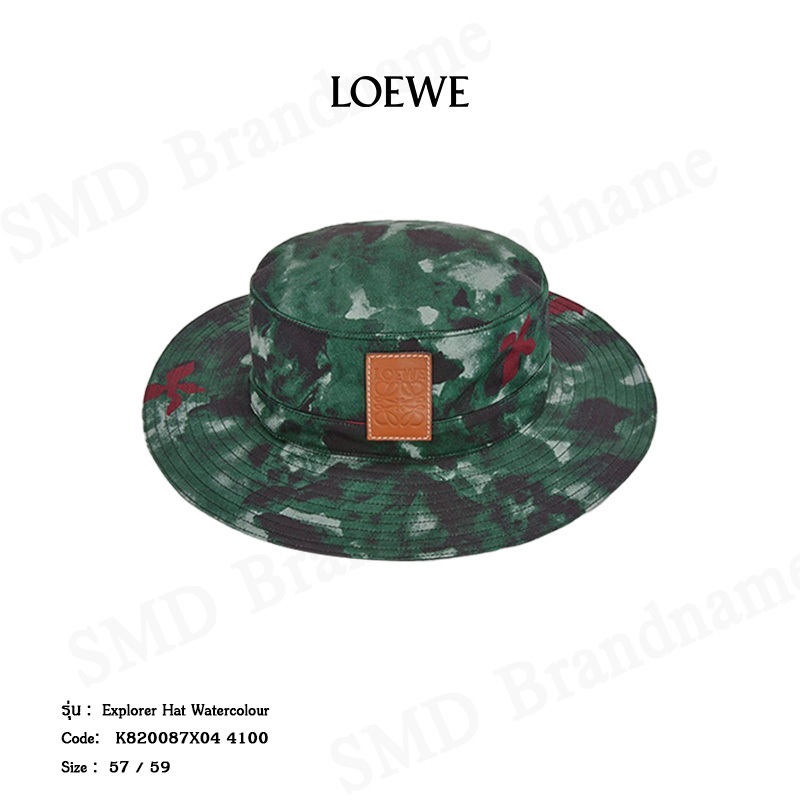 Loewe หมวก รุ่น Explorer Hat Watercolour Code: K820087X04 4100
