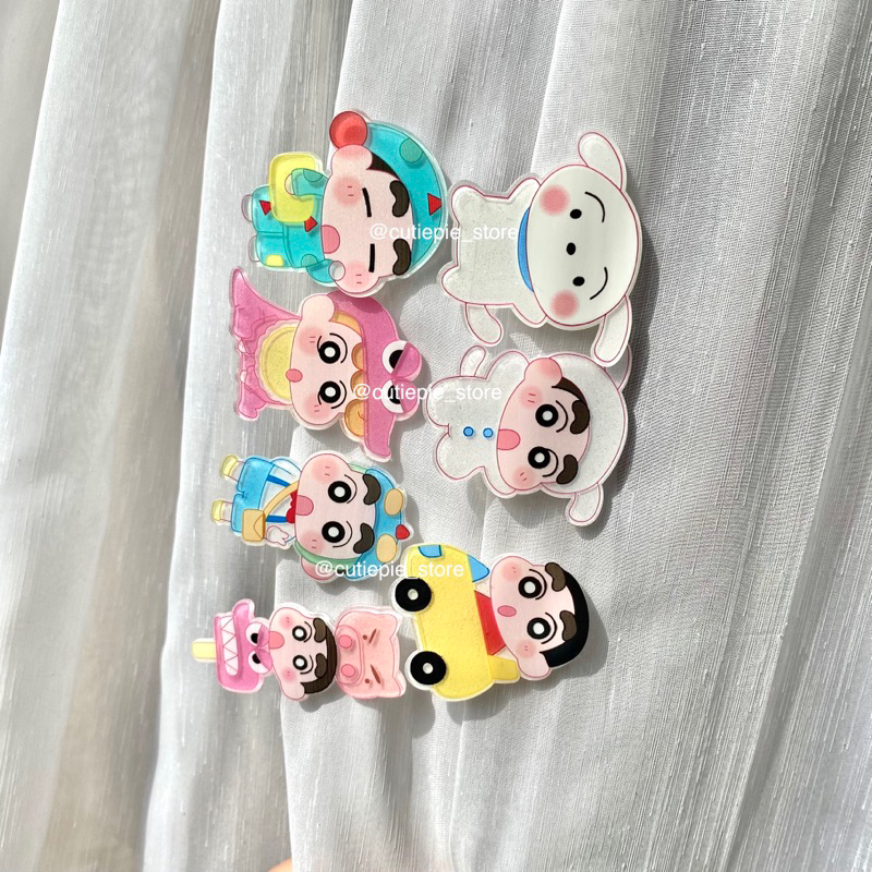 cutiepie - (พร้อมส่งทุกลายแล้ว)กิ้บติดผมชินจัง *1ตัว*