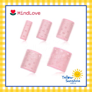 MindLove โรลม้วนผมสไตล์เกาหลีพร้อมแผ่นอลูมิเนียม ขนาดสั้น มี…