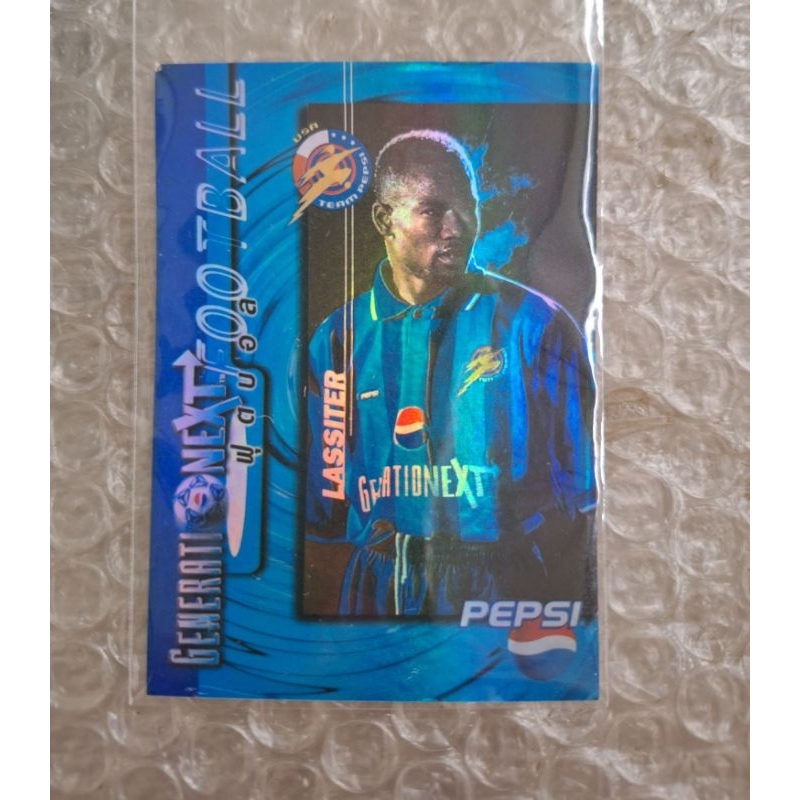 Team Pepsi Generation Next Soccer Football Card 25 Roy Lassiter