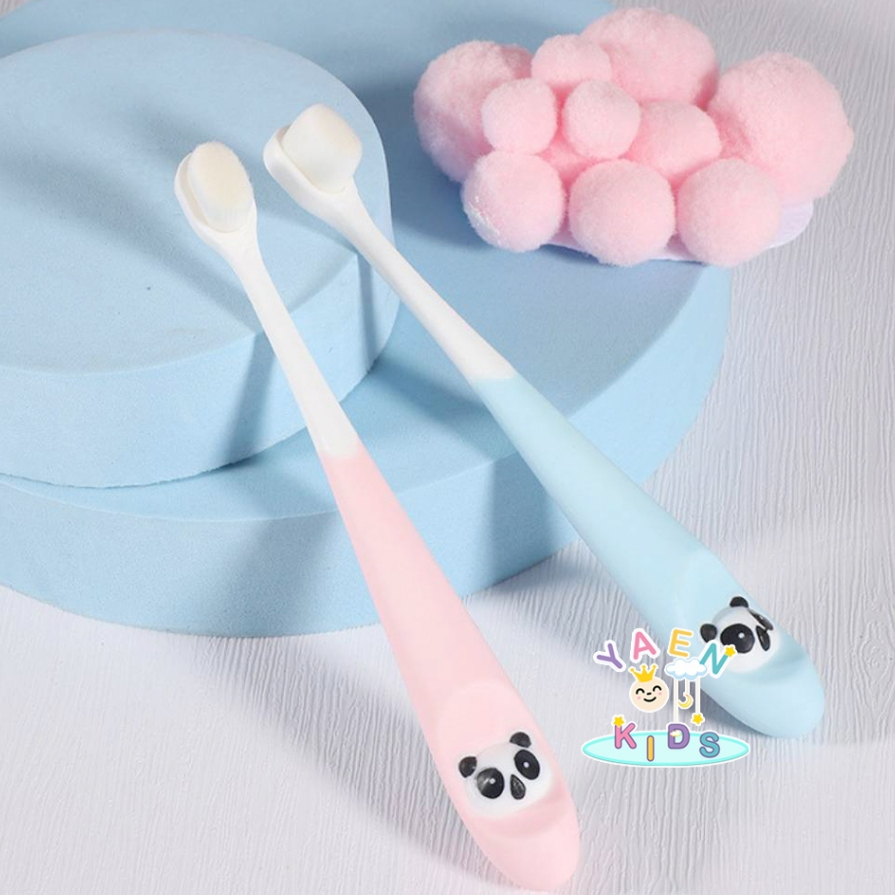 Royal kids แปรงสีฟันเด็กขนนุ่ม มีที่แปรงลิ้น แปรงสีฟัน 10,000 เส้นใย ผลิตภัณฑ์ดูแลช่องปากเด็ก