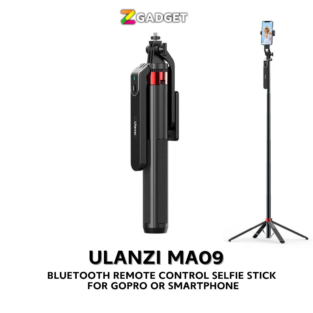 Ulanzi MA09 Bluetooth Remote Control Selfie Stick ขาตั้งกล้องไม้เซลฟี่แบบ 4 ขา มีรีโมท
