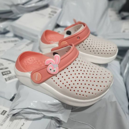 #รองเท้าเด็ก #crocs #รองเท้าcross #รองเท้าหัวโต #รองเท้ายางนิ่ม