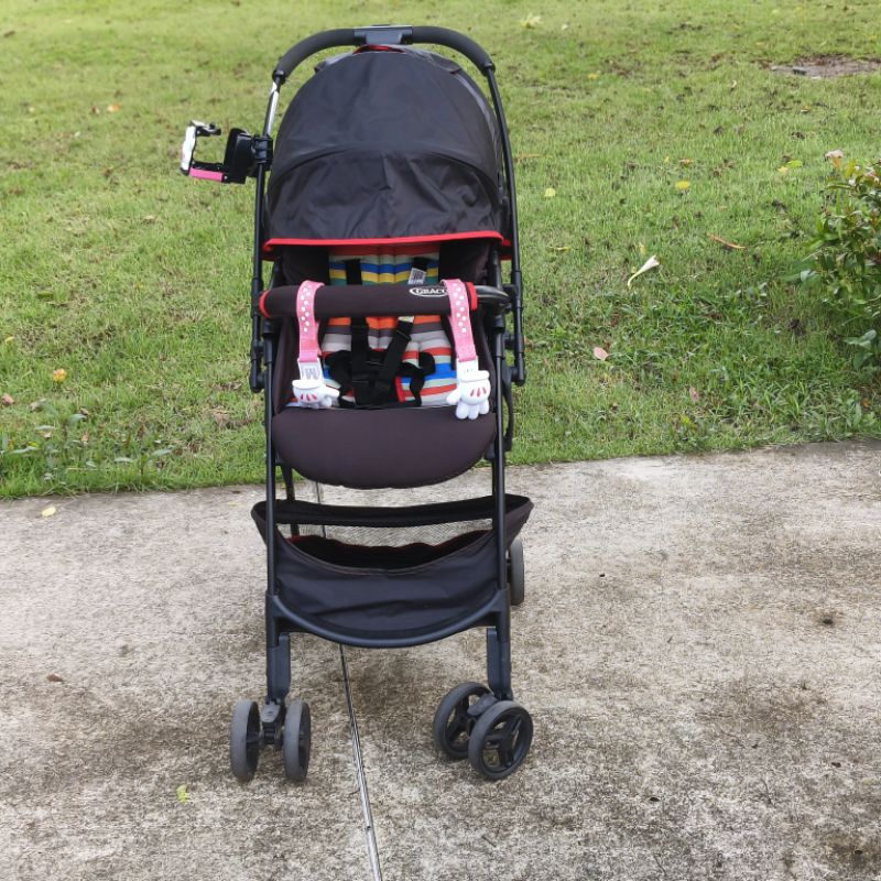 Graco Citi Go Stroller-Red รถเข็นเด็ก สามารถปรับเข็นได้ 2 ด้าน พับเก็บ-กาง ง่ายเพียงมือเดียว มีขนาดก