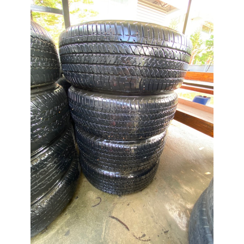 ยาง 255/60/18 Bridgestone HT684 ปี18 4 เส้น #ราคาต่อเส้น