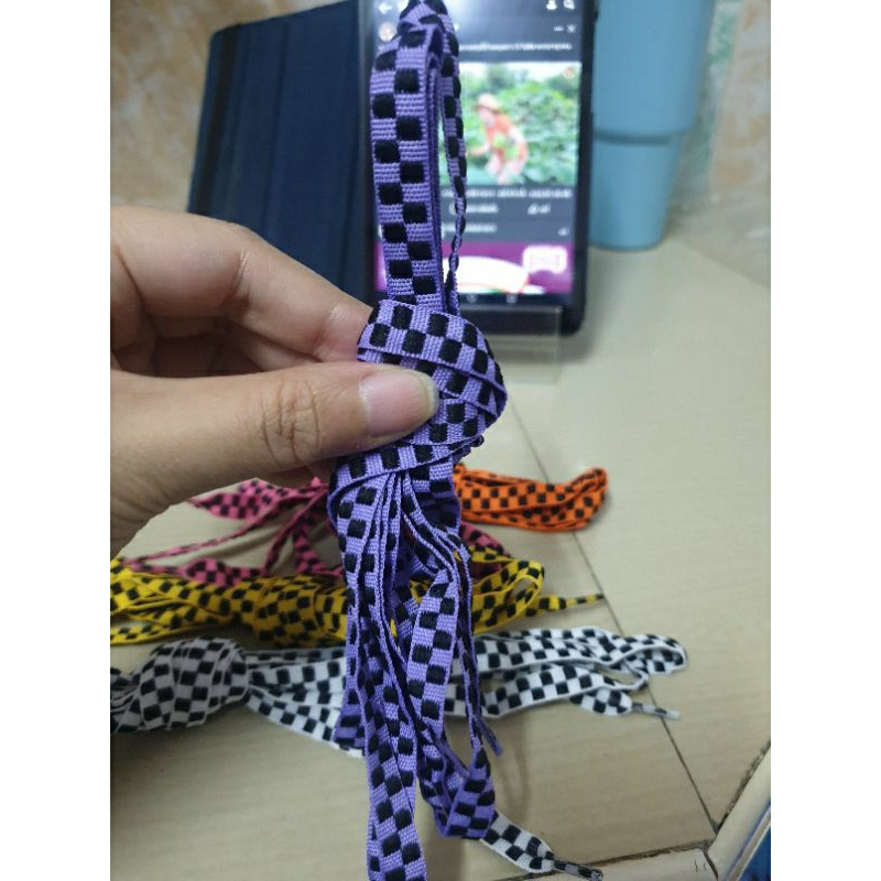 เชือกผูกรองเท้า(พร้อมส่งที่ไทย)