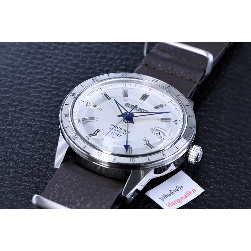 นาฬิกา Seiko Presage Style 60's GMT 110th Anniversary Limited Edition  รุ่น  SSK015J / SSK015J1