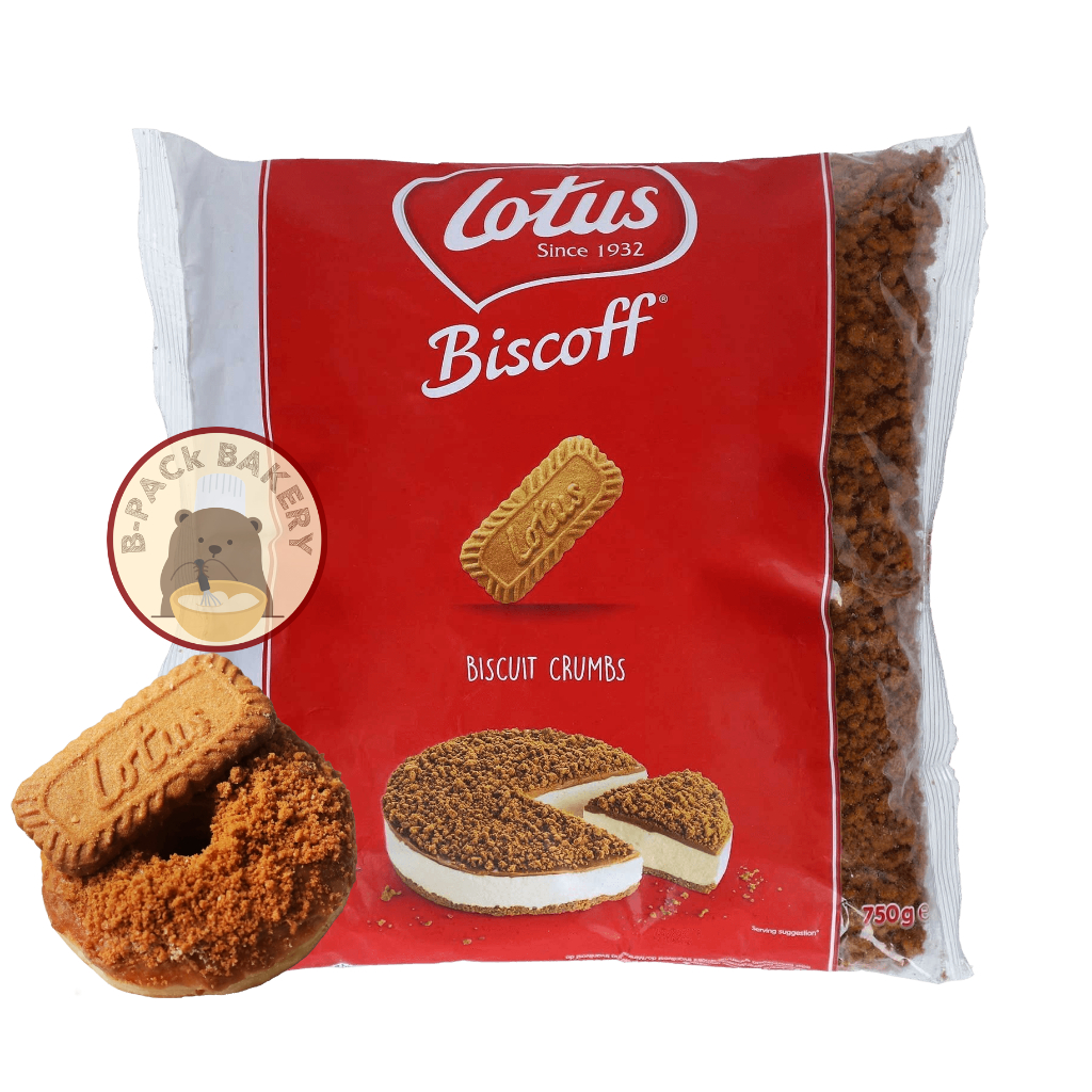 (ครัมเบิ้ล) โลตัส บิสคอฟ บิสกิต ครัมเบิ้ล LOTUS BISCOFF BISCUIT CRUMBS 750g