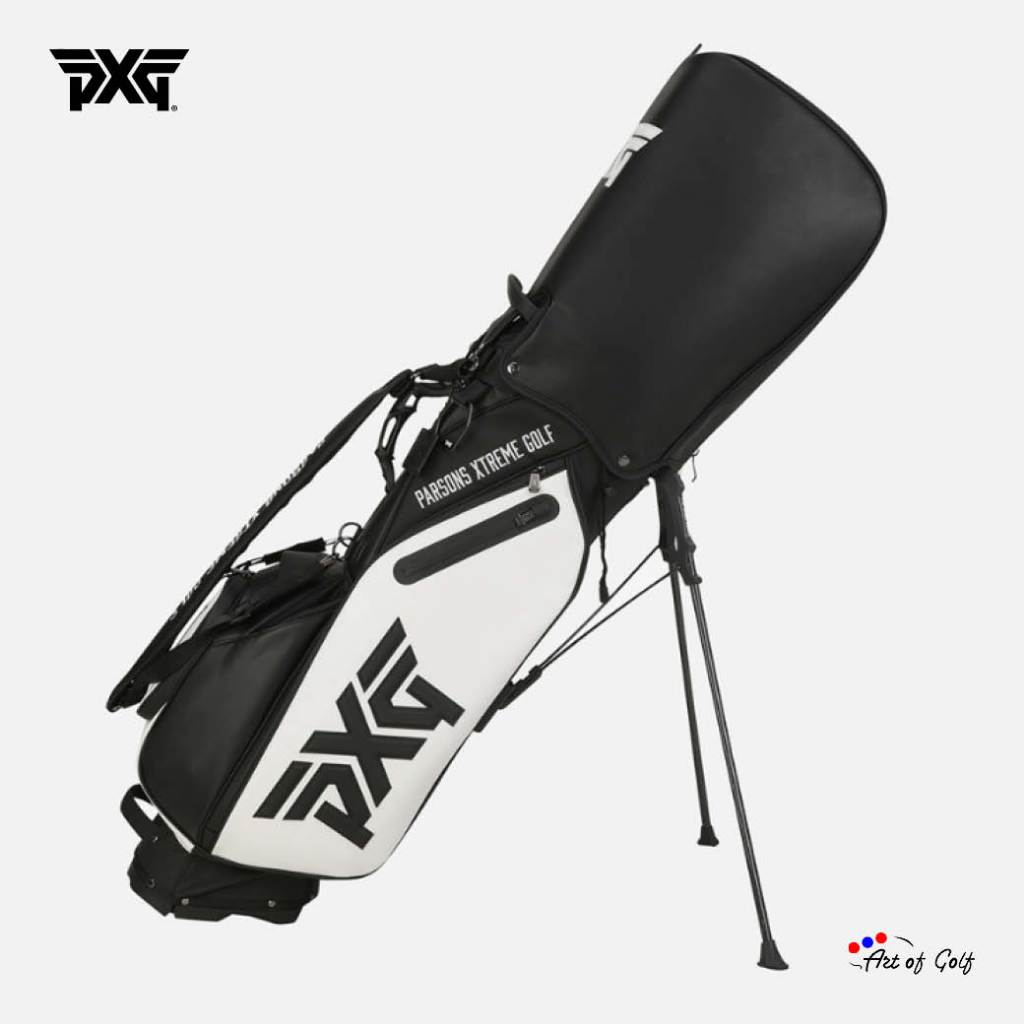 ถุงกอล์ฟ PXG Embossed Hybrid Stand Bag - BK/WH สินค้าใหม่ 100%