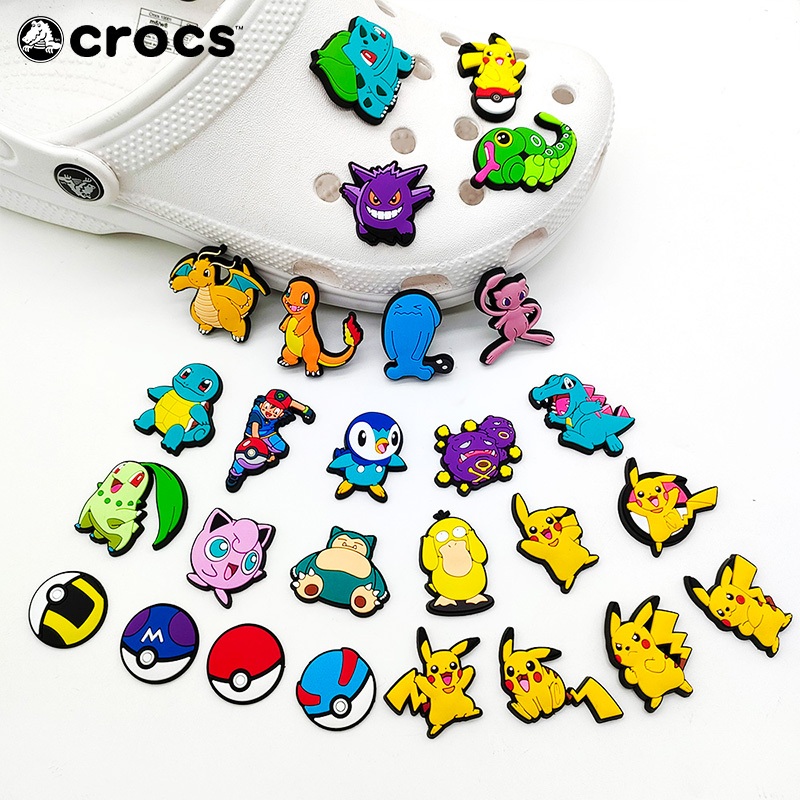 Crocs jibbitz ตัวติดรองเท้า ลายการ์ตูนอนิเมะ คุณภาพสูง อุปกรณ์เสริมรองเท้า ปุ่มรองเท้า DIY ชิ้นสําหรับตกแต่งรองเท้า
