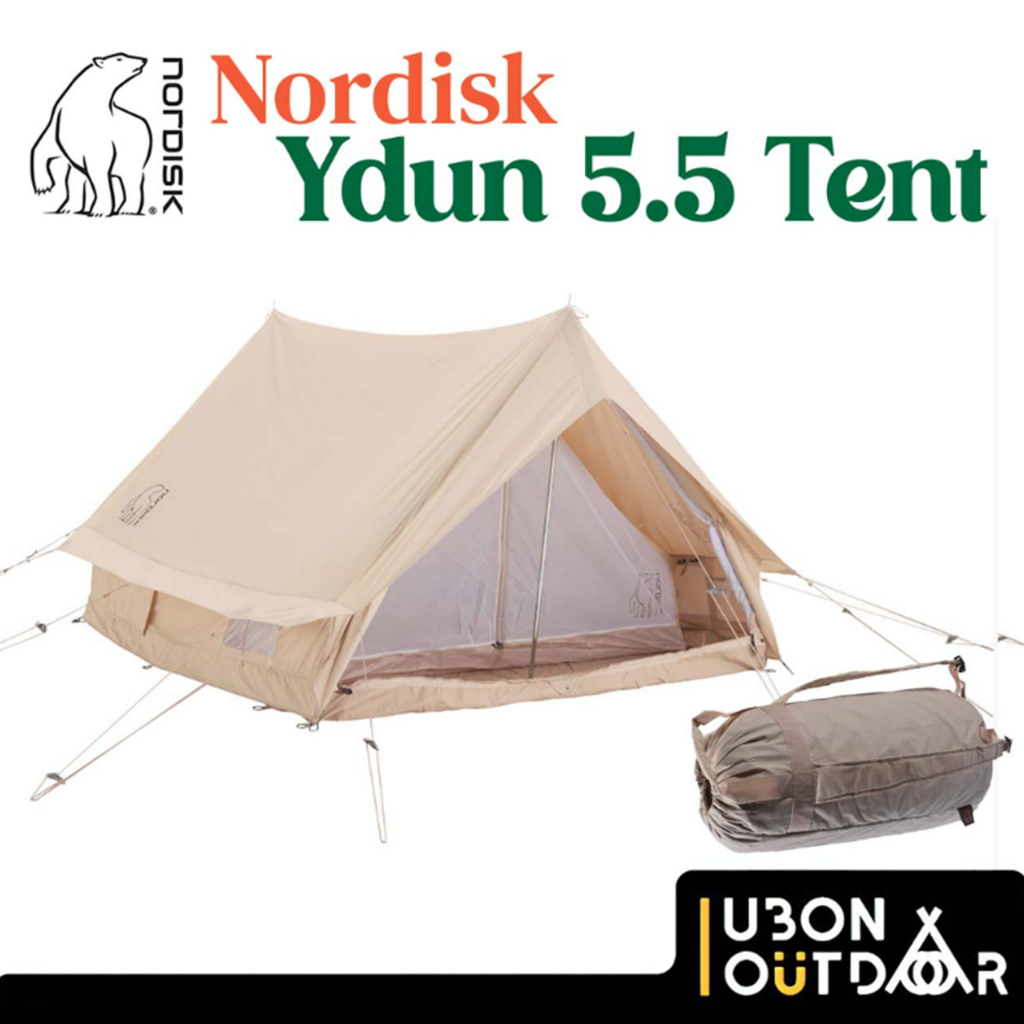 Nordisk Ydun 5.5 Tent เต็นท์สำหรับ 4 คนนอน ทรง Classic จาก Nordisk