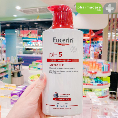 Eucerin pH5 VERY DRY SENSITIVE SKIN LOTION F 400 ML  เพื่อผิวดูสุขภาพดี บอบบางแพ้ง่าย