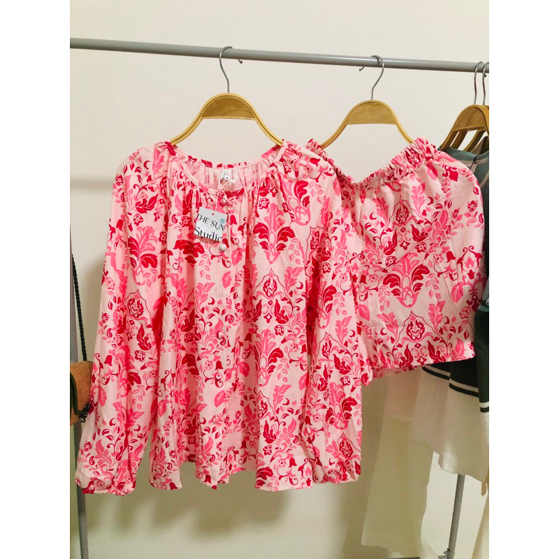 ชุดเซ็ต ลายไทย ป้าย THE SUN studio