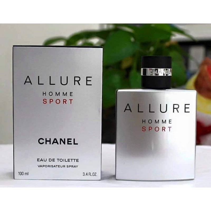 ✴️ส่งฟรี ของแท้ 100% น้ำหอม Chanel Allure Homme Sport EDT 100 ML. {กล่องขาย}