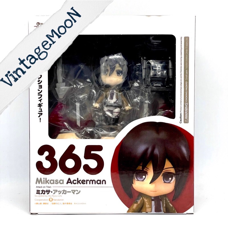 ATTACK ON TITAN MIKASA ACKERMAN NENDOROID Action Figure 10 cm