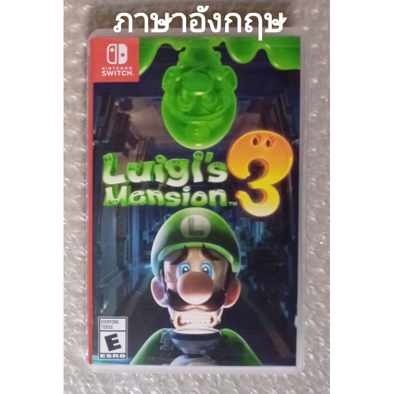Luigi's Mansion 3 ภาษาอังกฤษ NINTENDO SWITCH ลุยจิ มาริโอ้ Luigi Mario ผี Horror Luigi3 Mansion3 2 4