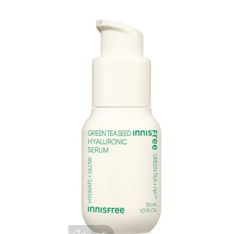ฉลากไทย) new innisfree green tea seed hyaluronicserum 30 ml.หรือ 10ml