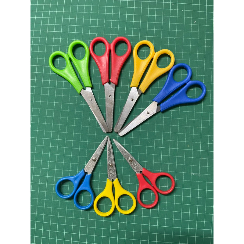 (ยกกล่อง) กรรไกรตัดกระดาษ มีซอง