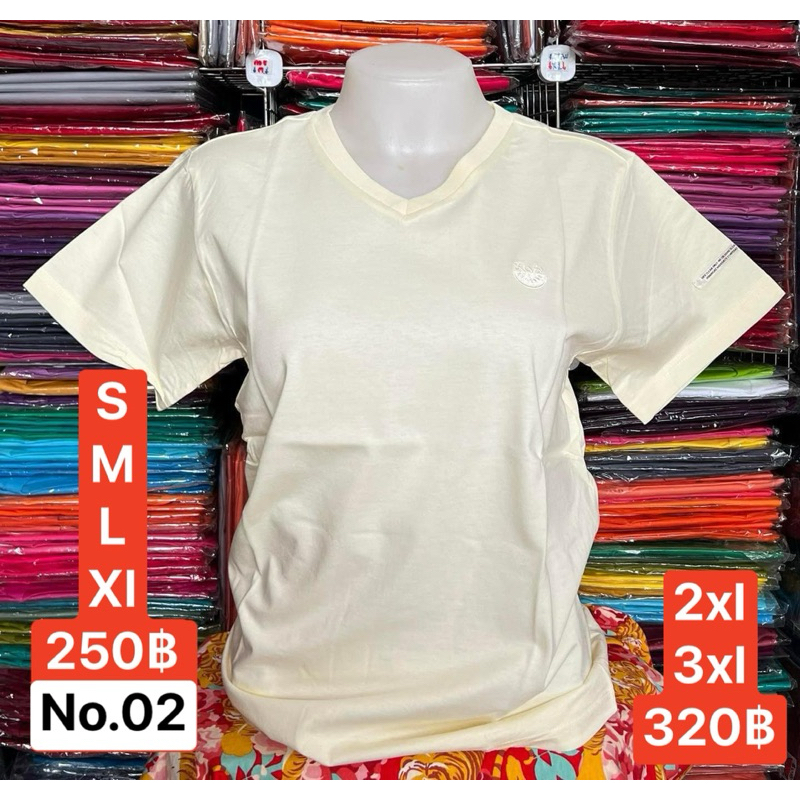 เสื้อยืดแตงโม Original T-Shirts คอกลม,คอวี