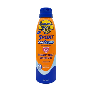 BANANA BOAT Sport Coolzone Sunscreen Continuous Spray SPF50+ PA++++ สเปร์ยกันแดด 170g