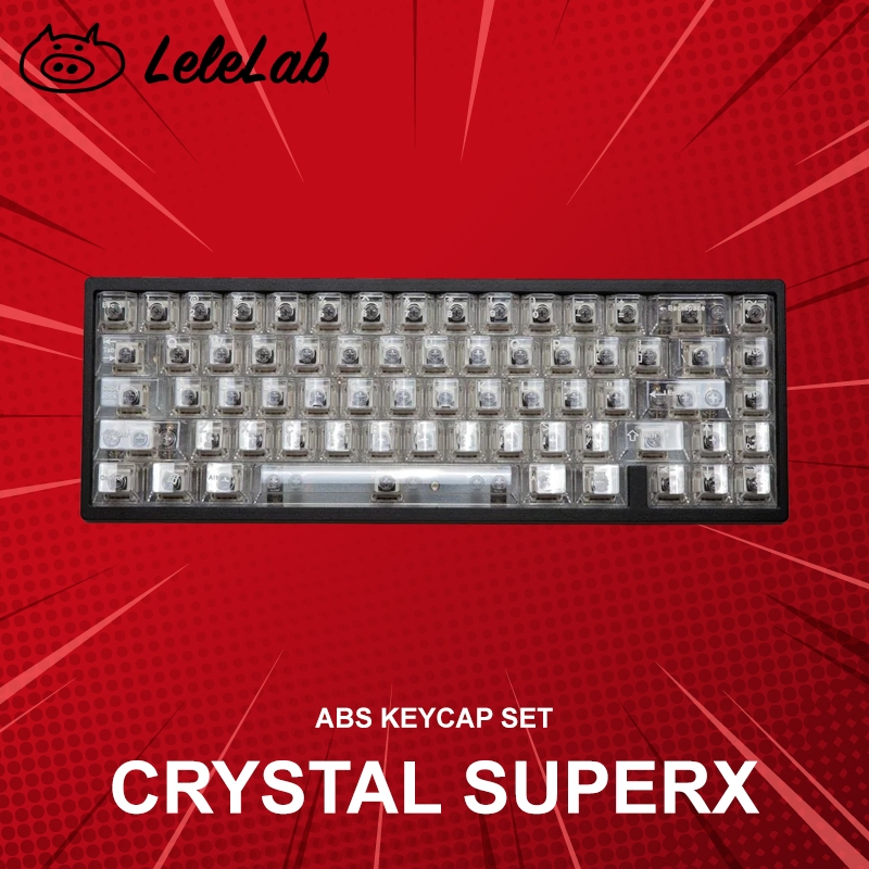 คีย์แคป Lelelab Crystal SuperX ABS Keycap Set